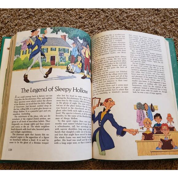 Vintage 1970s Walt Disney Fun Favorites Illustrations Golden Press Childrens - Picture 12 of 12